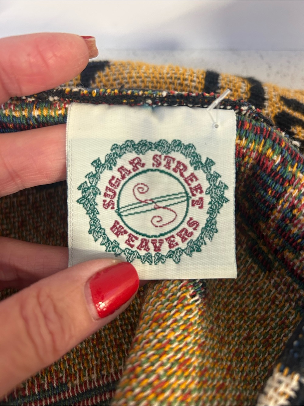 Gorgeous Vintage Boho Knit Patchwork Blazer Jacket - Multicolor❤️O/S - Picture 10 of 15